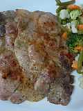 Chuletas de cabecero de lomo 🐷 adobada