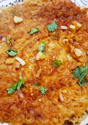 A picture of Maggi Omelette.