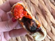 Una foto de relleno de morcilla