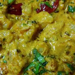 A picture of Dahi Aloo.