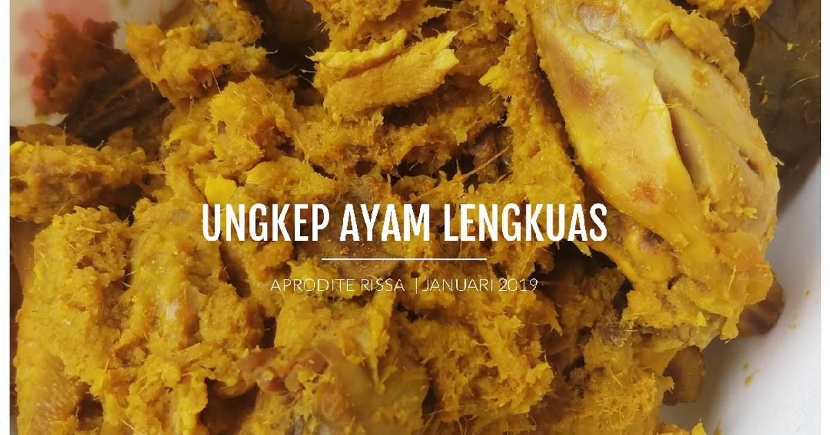 Resep Ayam Ungkep Paling Enak - Modifikasi Top o