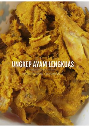Foto resep Ungkep Ayam Lengkuas