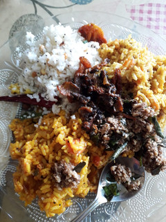 A picture of Tomato Rice.