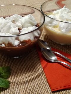 Madártej-duó recept fotója