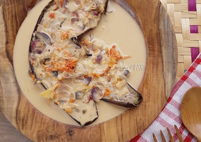 Resep Terong Bakar Kuah Santan yang Enak