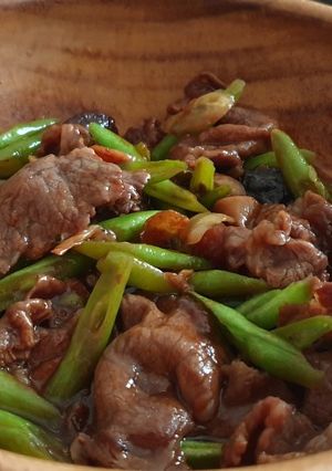 Foto resep Sapi Tumis Shitake Kering