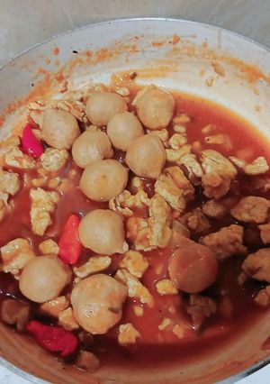 Foto resep Telur bakso oseng