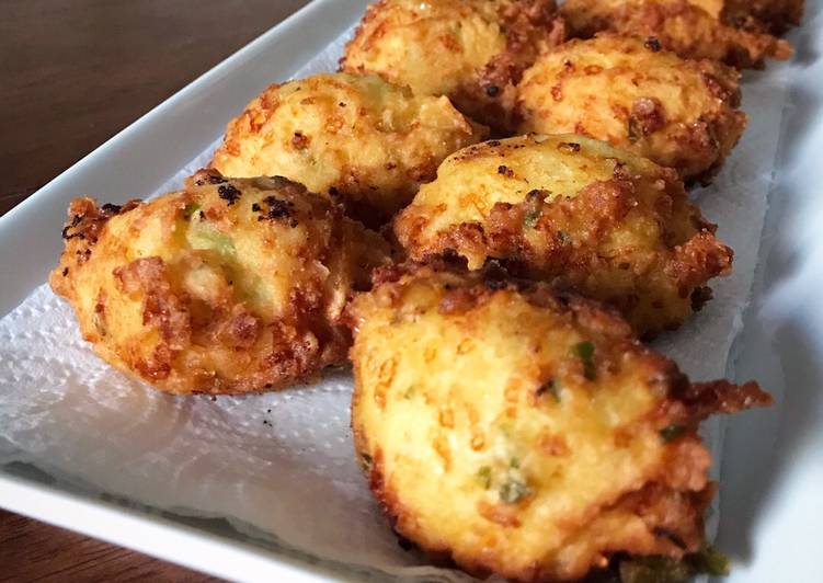 Simple Way to Prepare Favorite Leftovers Makeover: Mashed Potato Fritters