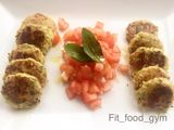 Frittelle di zucchine con pomodoro alla trapanese 🥒🍅