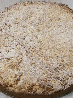 Una foto de Tarta de coco con dulce de leche
