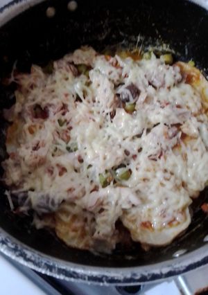 صورة لوصفة وصفة سهلة على السريع وحد البنة روعة🤩😋😋😋