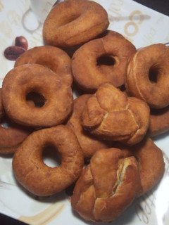 A picture of Old fashioned buttermilk doughnuts.