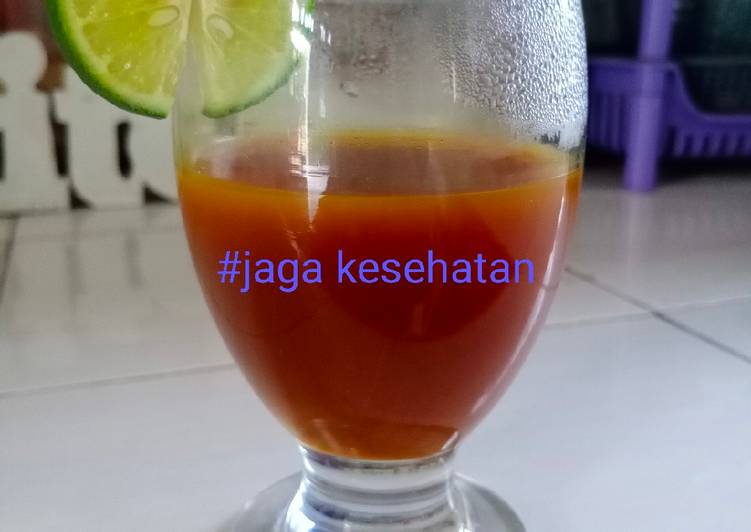 Cara Gampang Membuat Jamu kunyit asem Anti Gagal