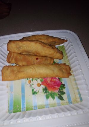 A picture of Spring rolls.