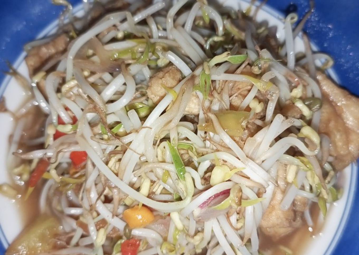 Tumis Tahu dan Tauge
