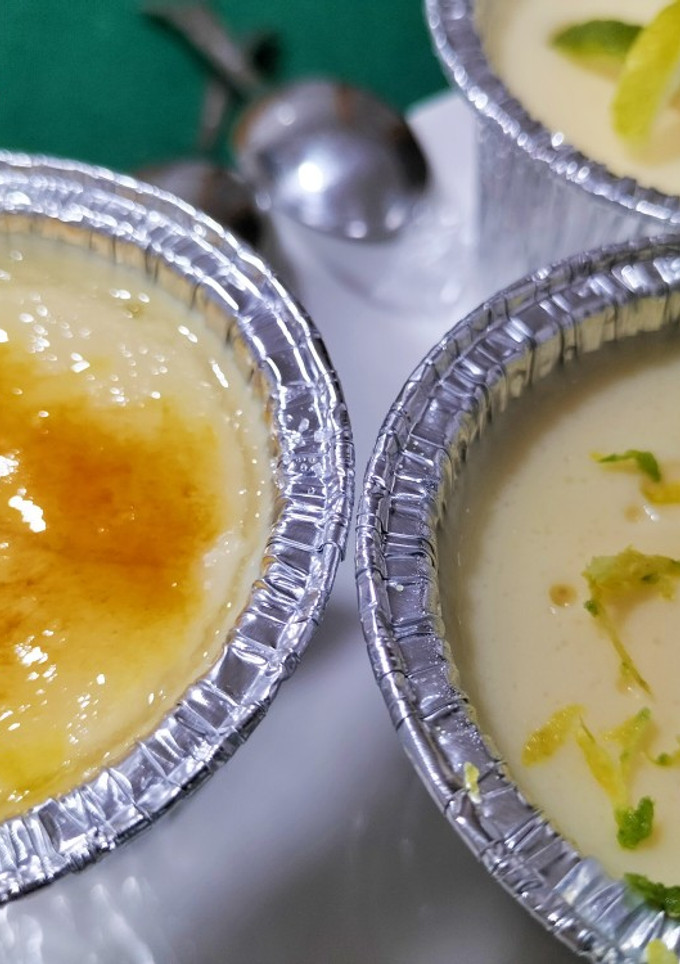 Una foto de Crema de limón y lima en robot Moulinex Cuisine Companion