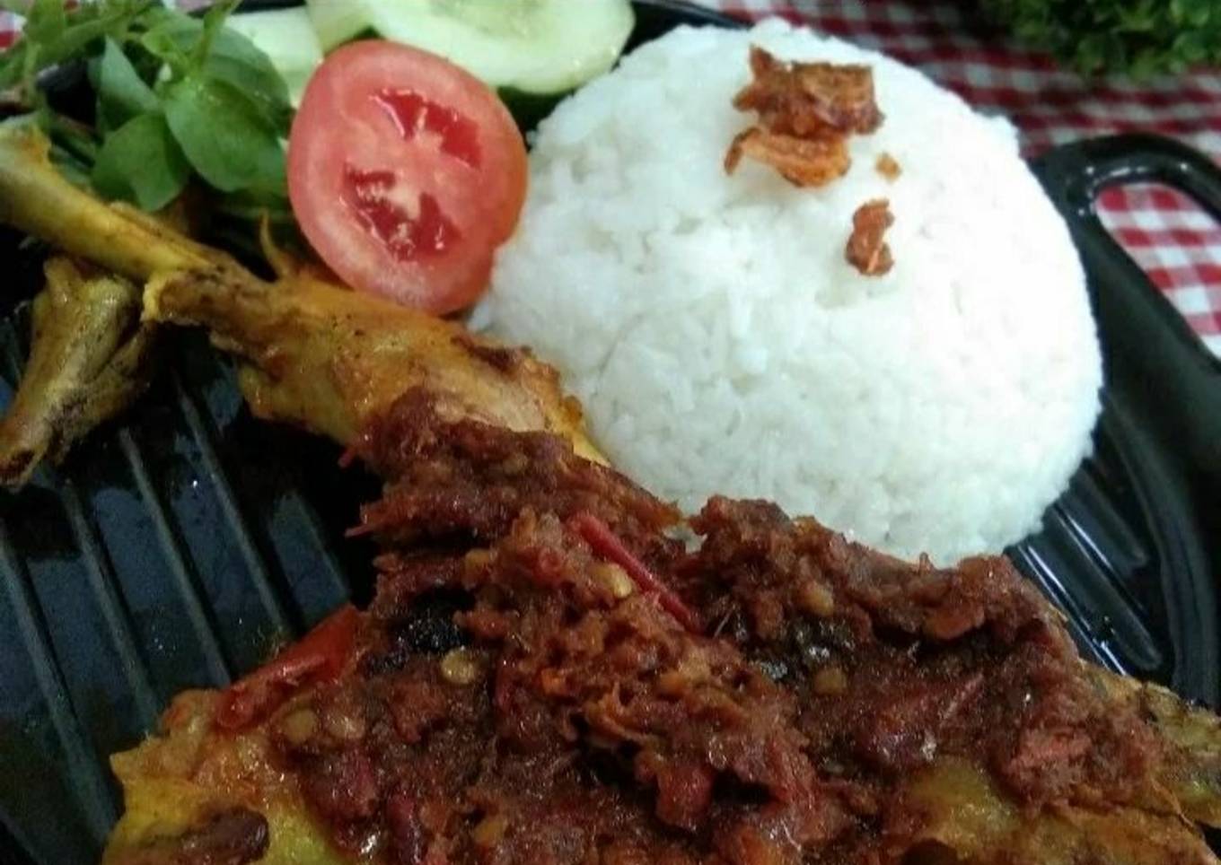 Ayam Bakar Bumbu Rujak