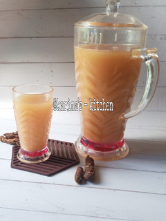 A picture of Tamarind pineapple mocktail.
