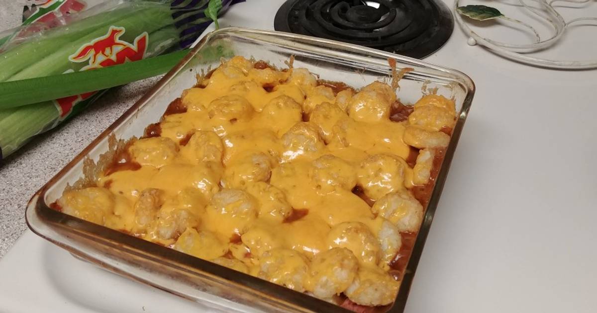 Chili Dog Tot Casserole for 2 Recipe by Jen Ollerton Cookpad