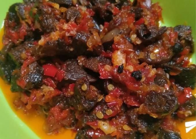 Cara Gampang Membuat Ati ampela mercon, Bikin Ngiler