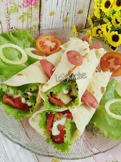 Foto resep Homemade Tortilla Wrap