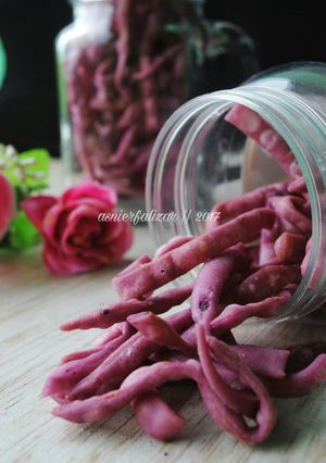 Foto resep Stick bawang ubi ungu (no telur)