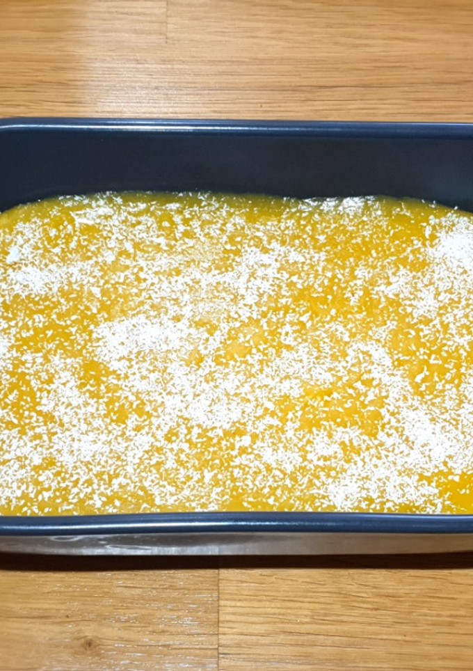 Una foto de Postre de mango