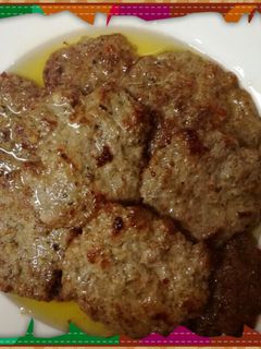 صورة لوصفة اقراص اللحمه بالنعناع 😋