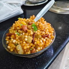 A picture of Sabudana Khichdi.