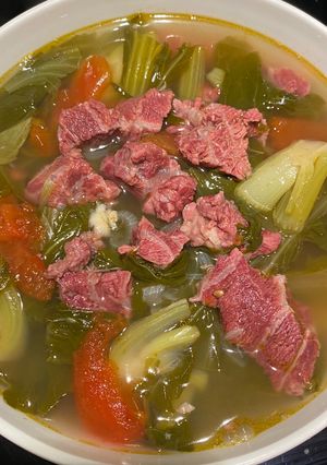 Hình của món Canh dưa.