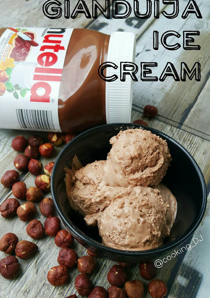 Foto resep GIANDUIJA ICE CREAM