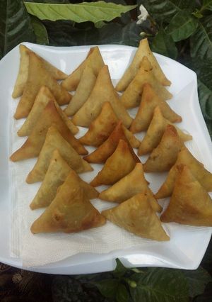 A picture of Samosa wrapped.