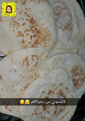 صورة لوصفة عيش شامي طري ولذيذ