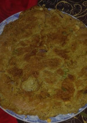 A picture of Egg paratha.