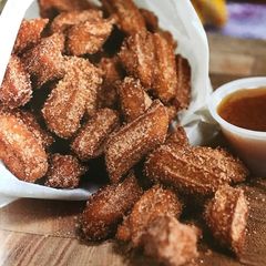 A picture of Mini Churro bites.
