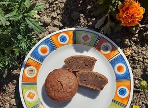 Une photo de Muffins banane chocolat