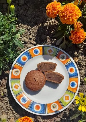 Une photo de Muffins banane chocolat