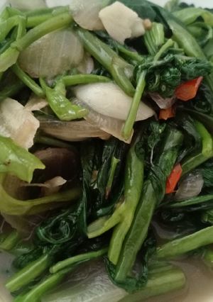 Gambar Kangkung Goreng Belacan