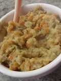 Bebes papilla fideos