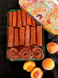 عکسی از دستور لواشک هلو 🍑🍑🍑