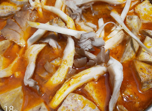 Hình của món Lẩu bò.