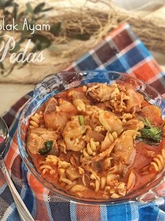 Foto resep Seblak Ayam Pedas