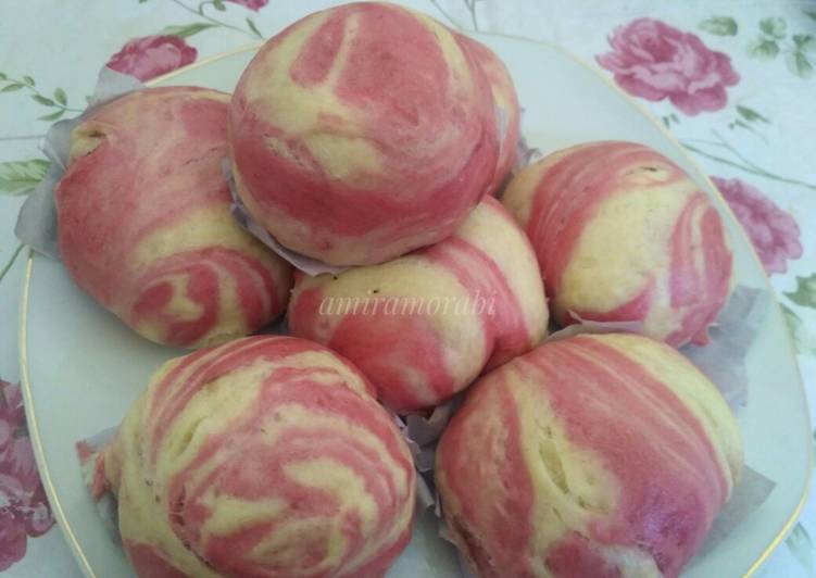 Resep Bakpao Zebra Pink Putih yang Lezat