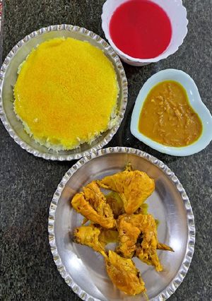 عکسی از دستور مرغ پرتقالی 🍊