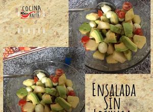 Una foto de Ensalada de lechuga