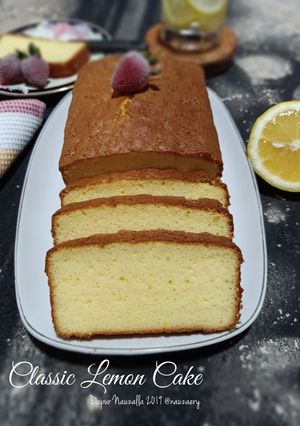 Foto resep Classic Lemon Cake (Lembut, Enak & Irit)