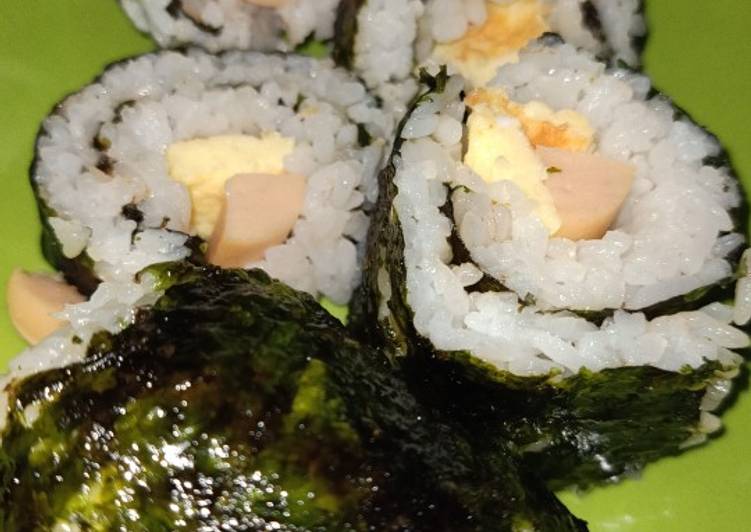 Resep Sushi praktis untuk anak Anti Gagal