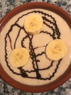 Una foto de Mousse de plátano individuales