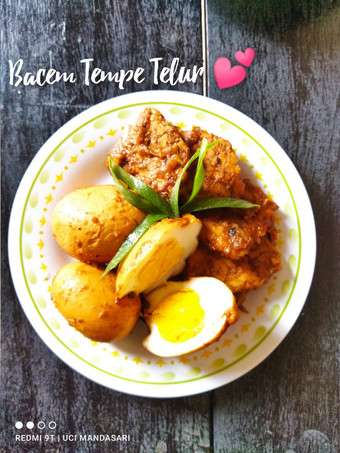 Cara Gampang Membuat Bacem Tempe Telur 💕 | Khas Solo Anti Gagal