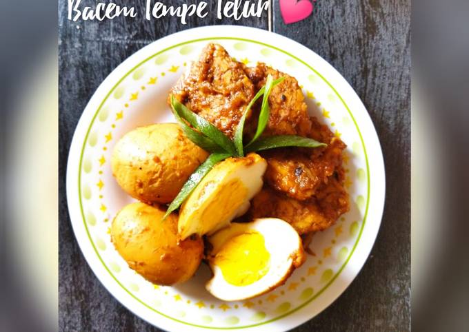 Resep Bacem Tempe Telur 💕 | Khas Solo yang Bisa Manjain Lidah